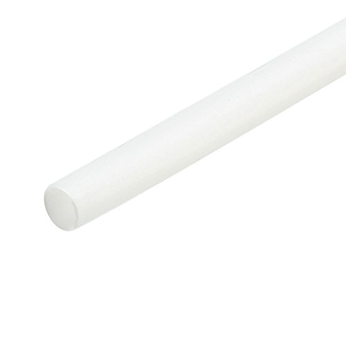 צינורות מכווץ חום uxcell 0.8 ממ DIA 5M 2: 1 חוט צינור חוט חוט עטיפה לבן