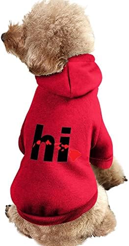 היי איי הוואי כלב חולצה מקשה אחת תחפושת כלבים אופנתית עם אביזרי חיית מחמד כובע