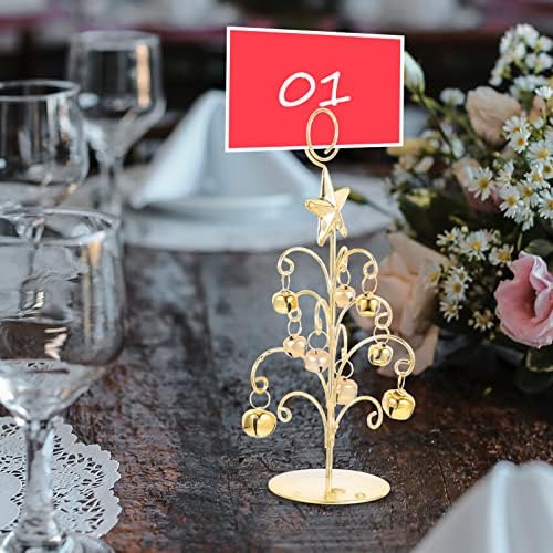 חתונה מספרי שולחן ברזל עץ חג המולד שולחן מספר מחזיקי תמונה תמונה קישוט בעל תצוגת שולחן מתלה