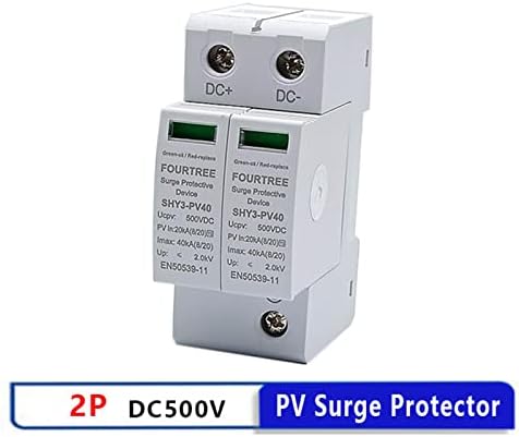Makee PV Surge Surge Protector 2P 500VDC Argester Device SPD מתג בית מתג מערכת חשמל סולארית סימון
