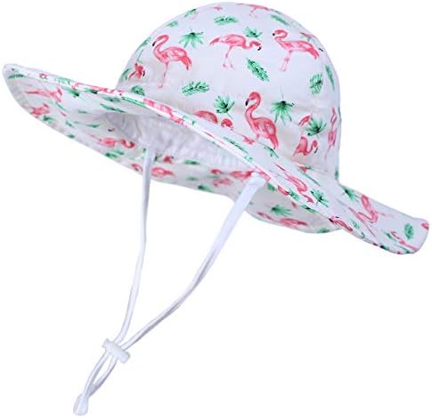 פעוט כובע פעוט כובעי קיץ כובעי תינוקות כובע חוף עד 50+ כובע דלי רוחב רוחב לבנים ילדה