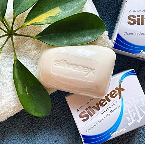 מוט סבון קולואידי סילברקס עם בועות עשירות לטיפוח העור ואפקט לשיפור החיסון