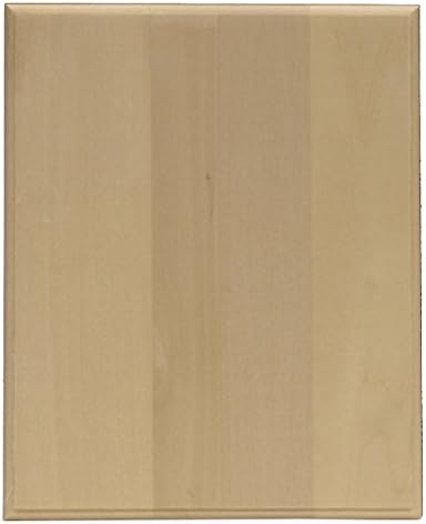 אגוז חלול 1828 טיליה מלבן פלאק, 8 איקס 10 איקס 0.75 עבור שריפת עצים, ציור שבב גילוף
