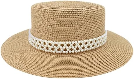 נשים קיץ קש כובעי אריזה מתקפל נסיעות קש כובע שמש מגן פדורה פנמה חוף חג קש כובעים