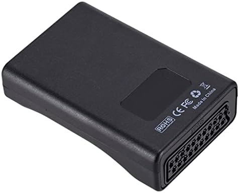 BHVXW 1080P SCART לווידיאו Audio Audio Scale Converter מתאם ל- DVD TV עבור Sky Box STB Plug and Play כבל