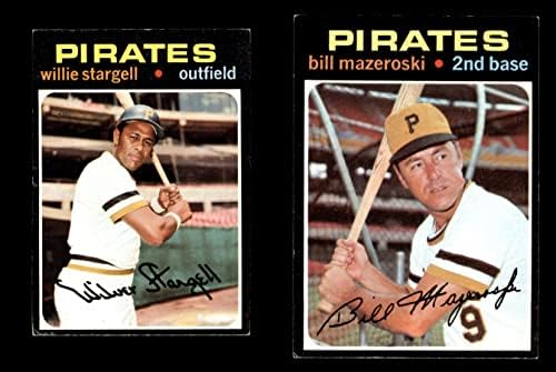 1971 Topps Pittsburgh Pirates ליד צוות קבוצת פיטסבורג שודדי ויג '/אקס+ שודדי ים