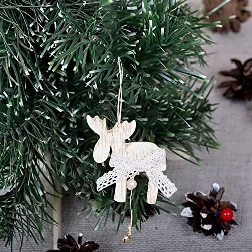קישוט חג המולד של XIOS 2022 תחרה לחג המולד אהבה לבנה עץ חג המולד תליון קישוטי חג המולד אביזרים דקורטיביים
