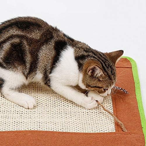 זבורו סיסל חתול גרדן לוח גרוד מחצלת רך מיטת מחצלת טפרי טיפול לחיות מחמד שריטות הגנה על ריהוט
