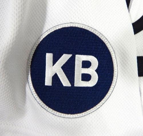 2022 דטרויט טייגרס גרגורי סוטו 65 משחק הונפק ג'רזי לבן אל טיגרס KB P 7 - משחק משומש גופיות MLB