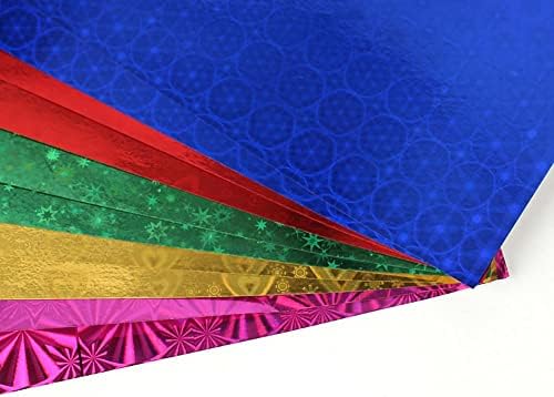 גיליונות WXYNHHD מרובעים אוריגמי אפקט צדדי ניירות בוהקים DIY קישוט גרוטאות מלאכת נייר מקופלות