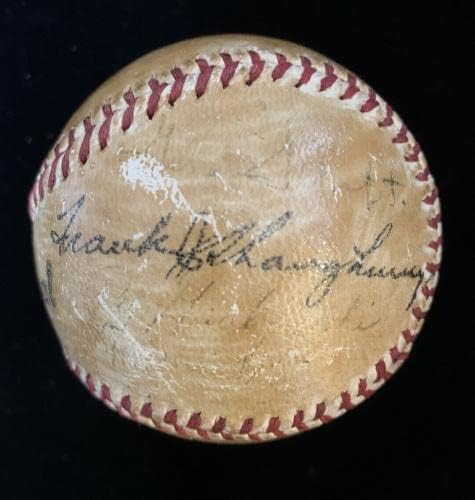 1939 קבוצת הליגה של מונטריאול רויאלס ליגה חתמה על בייסבול 18 סיגס עם Grimes JSA - כדורי בייסבול