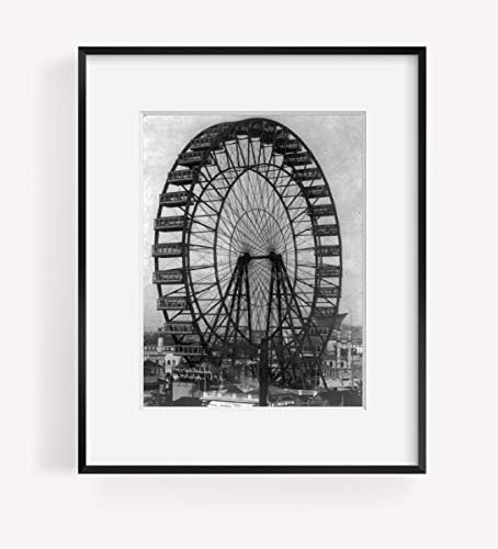 תמונות אינסופיות צילום: גלגל ענק ביריד העולמי בשיקגו, ג1893, בניינים