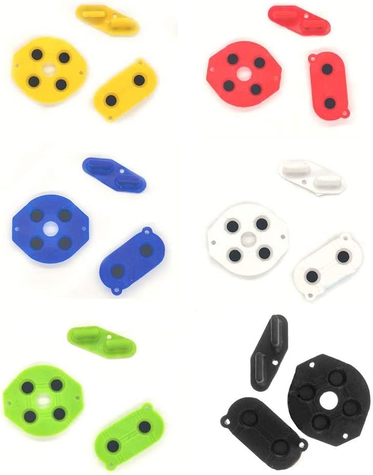 סיליקון מוליך גומי רפידות ד-כרית לוח מקשים כפתור דבק עבור נינטנד משחק ילד דמג-01 ג ' יגה-בתים