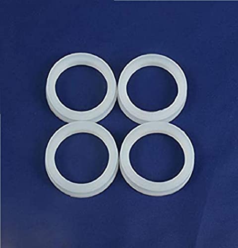OCHOOS 20 יח 'טבעת חותם סיליקון לחימום מים סולארי צינור ואקום, DIA.58 ממ או 47 ממ אטם טבעת לבן -