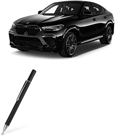 עט עט Boxwave תואם לתצוגה BMW 2021 X6 - Finetouch Capacitive Stylus, עט חרט סופר מדויק לתצוגת