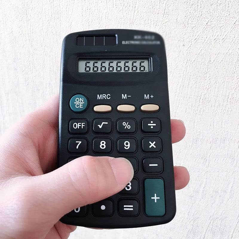SXNBH 8 ספרות מחשבון נייד כפתורים גדולים כלי חשבונאות עסקים פיננסיים לבית ספר משרדי