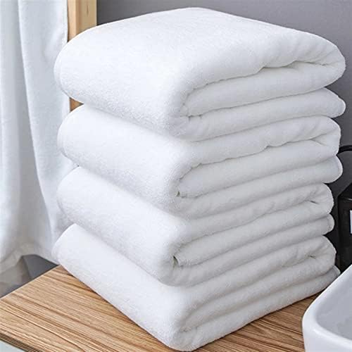מגבת רחצה גדולה לבנה מגבות מקלחת כותנה עבות