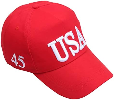 כובעי דגל אמריקאים לגברים נבחרת צוות ארהב כובע בייסבול כובע בייסבול מתכוונן סגנון פולו רקום כובע