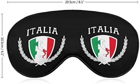 איטליה איטליה דגל מפה איטלקית דגל שינה מסיכת עיניים חמודה עיניים מכסה עיניים מכסה צלליות לנשים מתנות