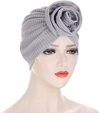 Xxxdxdp פרח חיג'אב נשים כובע כובע כובע תחת עצם הצעיף מכסה צוואר מכסה נשים אביזרי שיער