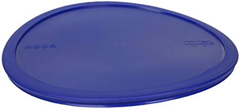 פיירקס 326-מחשב כחול 4 ליטר עגול פלסטיק מזון אחסון מכסה, תוצרת ארה ב-2 מארז