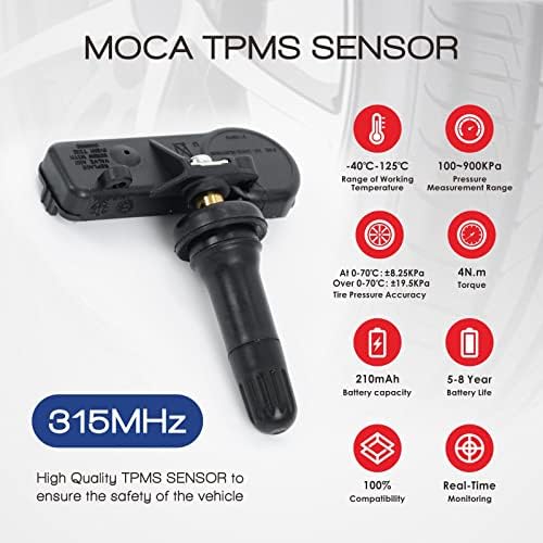 MOCA 9L3Z-1A189-A חיישן TPM חיישן לחץ 315 מגה הרץ