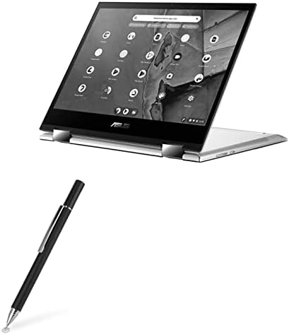 עט חרט בוקס גלוס תואם ל- ASUS Chromebook Flip CM3 - Finetouch Capacitive Stylus, עט חרט סופר מדויק עבור