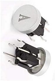 2 יחידות מתגי 6 על 6 ממ 4 פין לטבול מעגל מנורת לדחוף כפתור מישוש טקט מתג עם רגל מתגי כובע