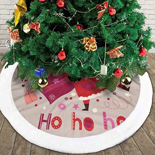 חצאית עץ חג המולד של HHL, עץ חג המולד קטן/גדול חג המולד סנטה לקישוט מסיבות חג המולד