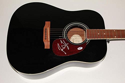 ג'יימס טיילור חתום על חתימה גיבסון אפיפון גיטרה אקוסטית - דגל, JT PSA