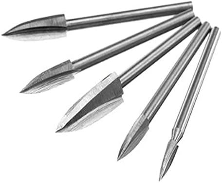 משטח כרסום קאטר שלוש-להב גילוף חריטת מקדח כרסום חותך שורש סכין נגרות כלים