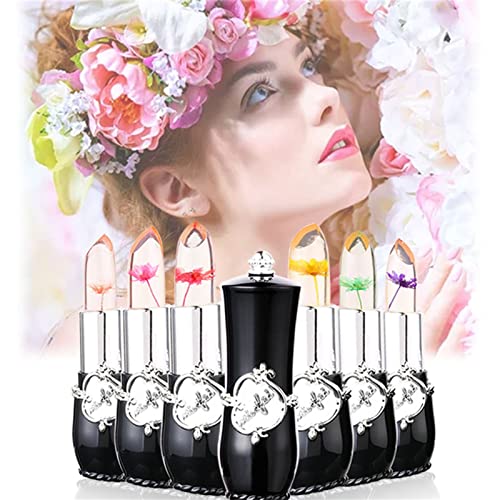 לימסקי חשמלי זוהר שפתון לחות 6 צבע ליפסט ג ' לי טמפרטורת פרחים מיובשים צבע שפתון שינוי שפתון