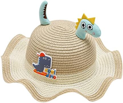 IKFIVQD פעוט רומפר רומפר רצועת סנטר מתכווננת כובעי שמש אביב אביב כובע שמש אביב כובע קשת מצוירת חמוד