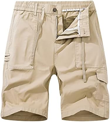 מכנסיים קצרים זכר קצרים פנאי ריצה מטען כותנה כותנה מכנסיים קצרים של מכנסי קיץ גברים וינטג 'מכנסי גברים
