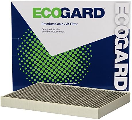 Ecogard XC10582C מסנן אוויר בקתות פרימיום עם ריח פחמן מופעל מתאים לאאודי Q7 2017-2019, Q5 2018-2019,