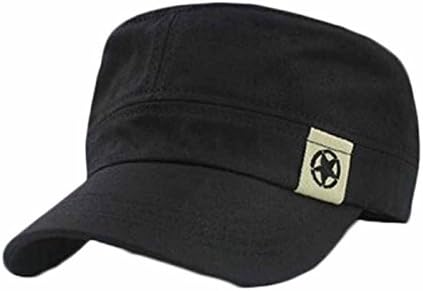 כובעי גברים וגברים כובעים כובע בייסבול כובע כובע כובע סיור צוער שדה צבאי שטוח כובעי בייסבול גג