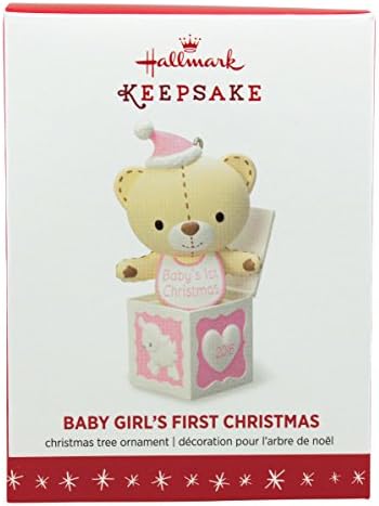 Hallmark Keepsake קישוט חג המולד הראשון של תינוקת