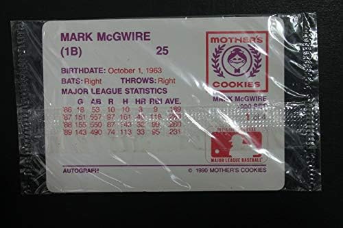 מארק מקגווייר 1990 כרטיס עוגיות של אמא מספר 1 מתוך 4 *חדש בעטיפה *