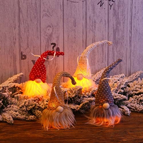 DIDISEAON עיצוב חג המולד אורות מחרוזת חג המולד GNOME LED מיתרים אורות חורף אורות גרלנד אורות מיתר מיתר מיתר