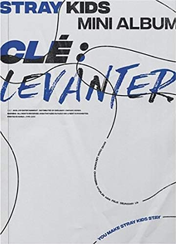 Stray Kids Clé: אלבום Levanter CD+Photobook+3 QR Photocards+
