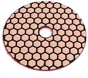 X-DREE BURGUNDY יבש יהלום יבש משטח ליטוש דיסק 10 סמ DIA לשחיקת רצפה (DISCO DE ALMOHADILLA DE PULIDO