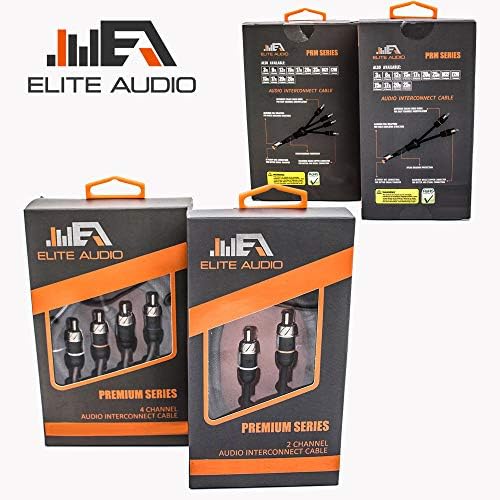 Elite Audio EA-PRMY2M Premium Series OFC נחושת RCA מחוברים כבל סטריאו y,
