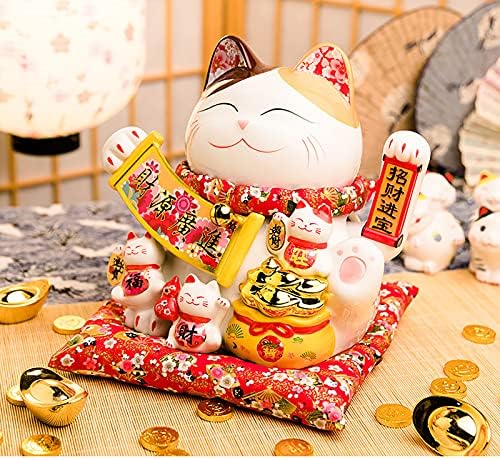 Fayang Maneki Neko, Lucky Fortune Cat, 11 Controling Ceramic Maneki Neko, חתול מזל גדול, חתול