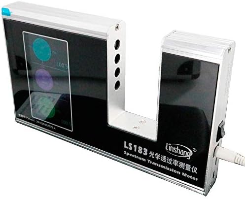 Tongbao Spectrum Meter Transmission LS183 IR 950NM UV 365NM VL 380-760NM לציפויים, זכוכית מבודדת, זכוכית