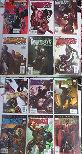 Thunderbolts הרבה 63 ספרים הקומיקס המבוקש ביותר של מארוול 1999-2012 VF-NM B & B