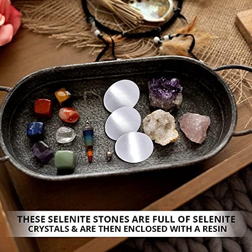 Northlandz Selenite Crystal אבן דקלים, אנרגיה גבוהה מרגיעה אפקטים ריפוי גבישים, רייקי טבעי ואיזון