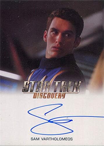 גילוי מסע בין כוכבים עונה 1 כרטיס חתימה סם vartholomeos בתור Ens. קונור