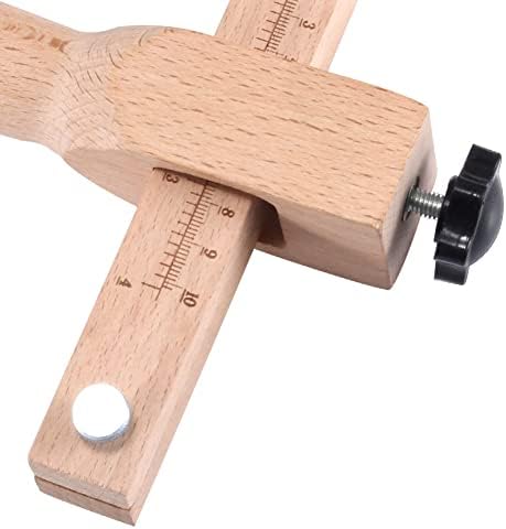 כלי רצועת עור מתכווננת לחגורה מתכווננת כלי חותך חיתוך יד מעץ מעץ עמיד לייצור C66 -