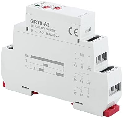 Pikis GRT8-A אלקטרוני 16A SPDT על עיכוב TIMER ממסר זמן ממסר 12V 24V 220V DIN מסילה סוג AC230V