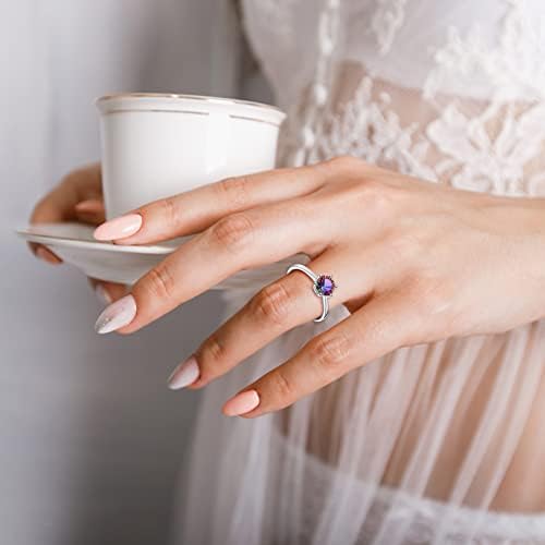 2023 מעודן וינטג 'צבעוני טבעת יהלום לנשים טבעת אירוסין מתנות תכשיטים מתנות פלומה